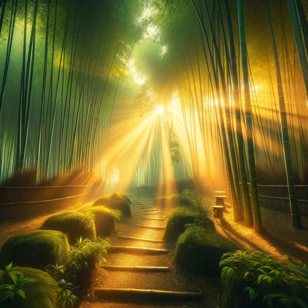 DALL_E_2024-05-15_15.08.41_-_A_striking_image_of_bamboo_groves_with_morning_sunlight_filtering_through._The_scene_should_be_natural_and_vivid_highlighting_the_raw_beauty_of_bambo.webp