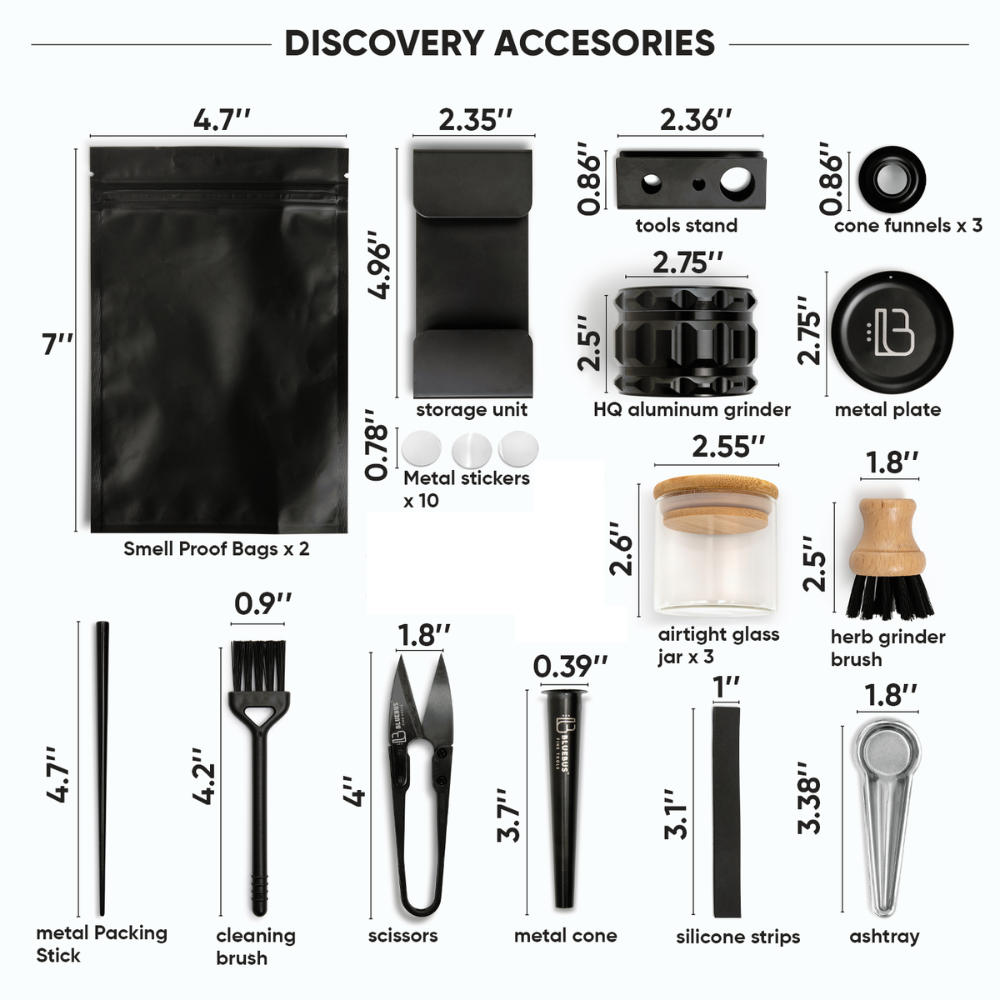 Fingerprint Lock Stash box in black colour