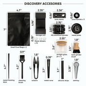 Fingerprint Lock Stash box in black colour