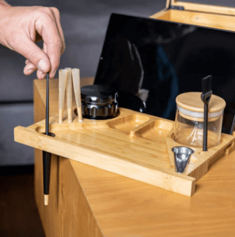 PORTABLE ROLLING TRAY