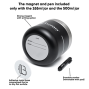 BUNKER 160ml Airtight Stash Jar