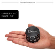 herb grinder in black color