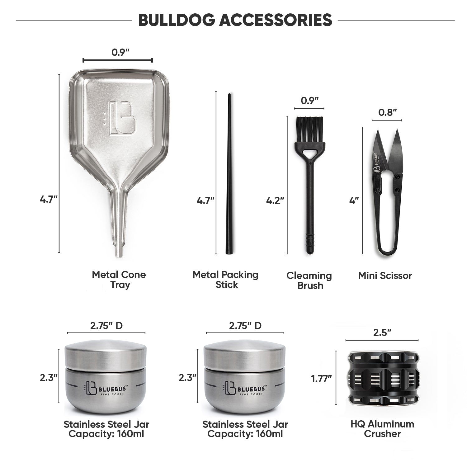 Bulldog Smell Proof stash Bag Accessries