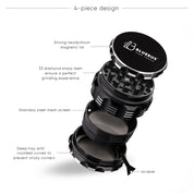 herb grinder 4 piece design