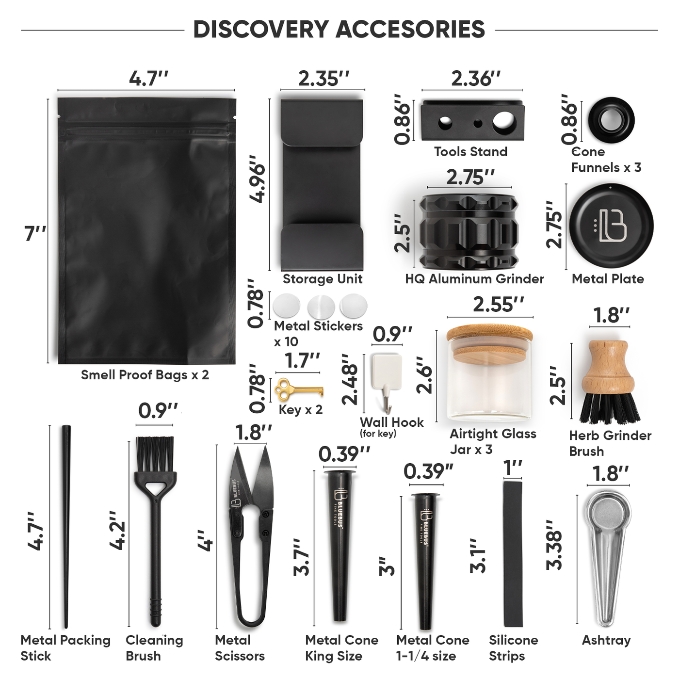 all discovery accesories included in product
