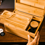 Genesis 2.0 Storage Stash Box with Fingerprint Lock (Natural)