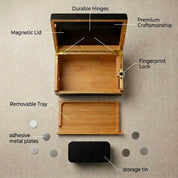 Blue Bus Golden Multi Box Black