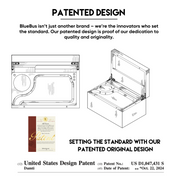 Genesis 2.0 Storage Stash Box with Fingerprint Lock (Natural)