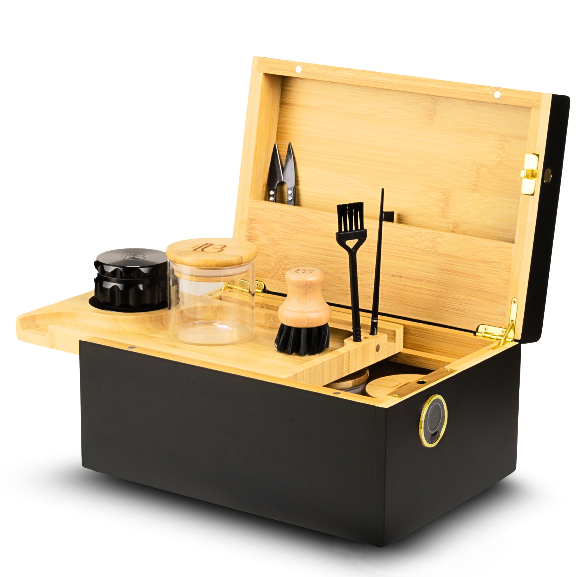 Genesis 2.0 Storage Stash Box with Fingerprint Lock (Natural)