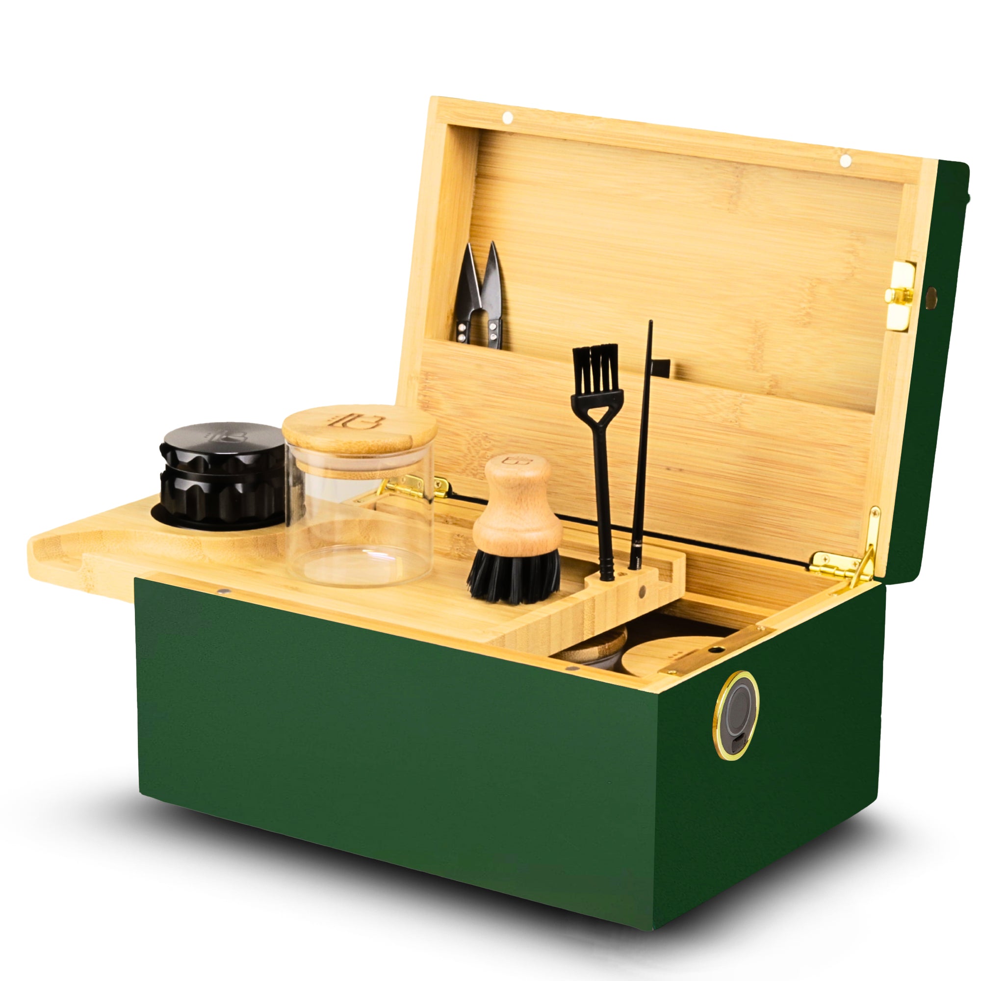 Genesis 2.0 Storage Stash Box with Fingerprint Lock (Natural)