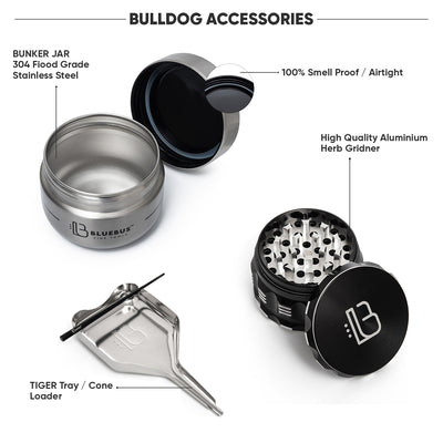 Accessories of BULLDOG Smell Proof stash Bag
