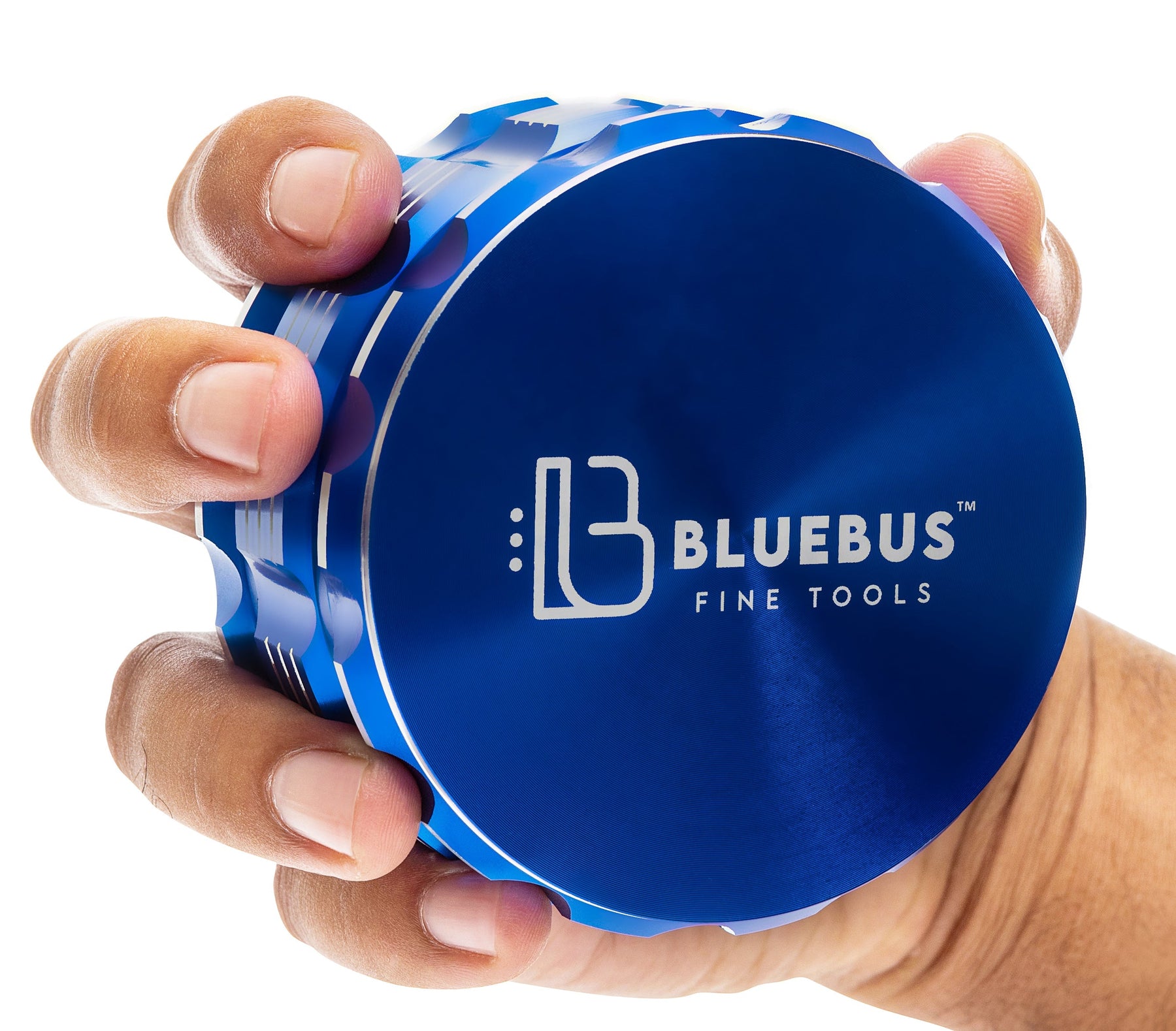 GA Aluminum herb Grinder Blue – BLUEBUSFINETOOLS